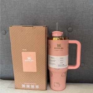 Stanley Pink Tumbler with Handle